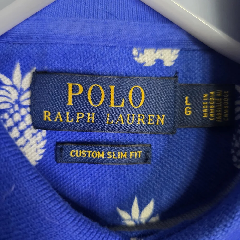Polo by Ralph Lauren Royal Blue Pineapple Polo Shirt